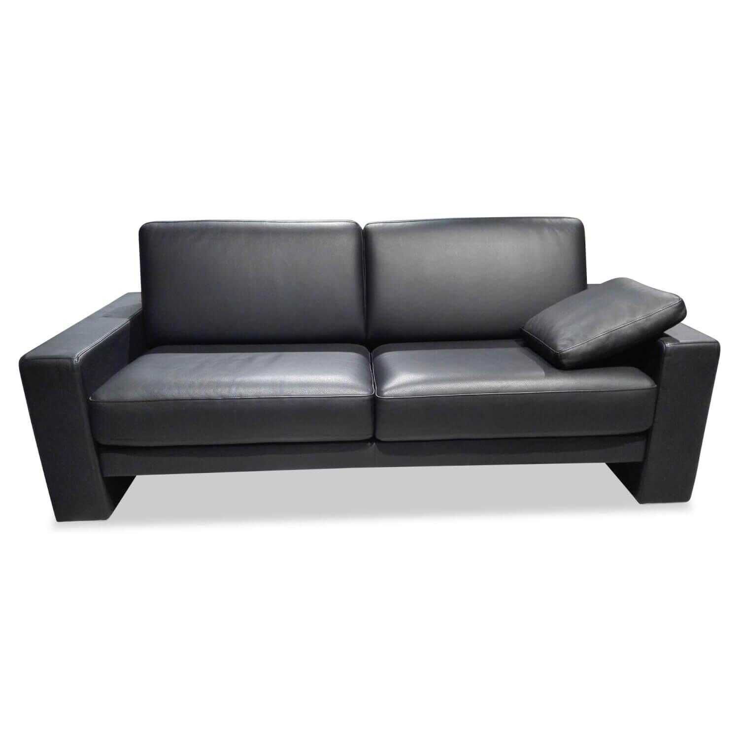 Rolf Benz Sofa Ego Zweisitzer Leder Schwarz M Belfirst De