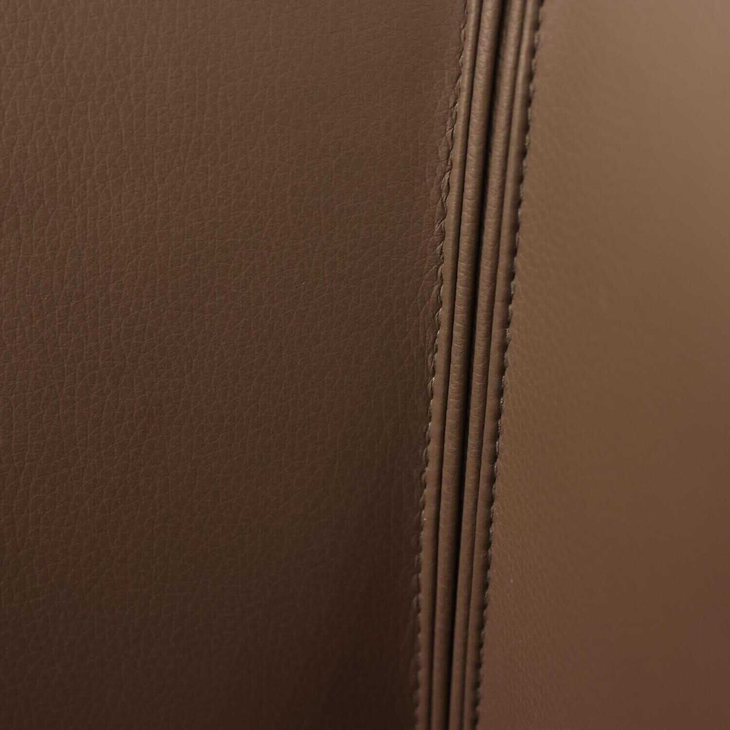 Sessel Aura XL 1742 Leder Toro Farbe Quarz