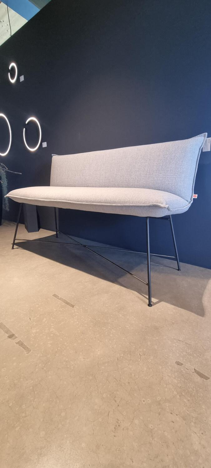 Jess - Esszimmerbank Vidar Bar Stoff Porto Ash Grau - 5