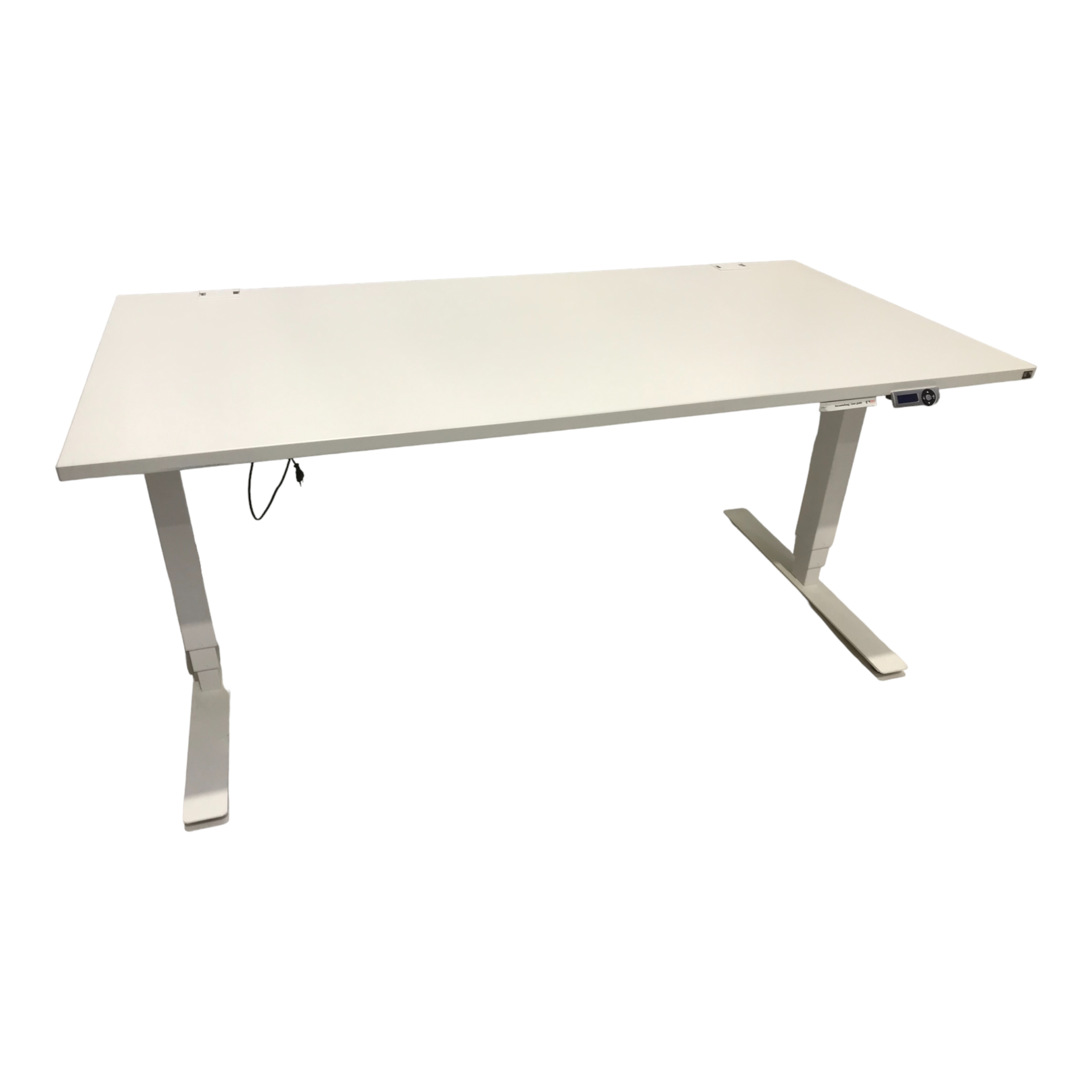 König + Neurath - Schreibtisch 160x80 Talo.S Reinweiß Höhenverstellbar - 1