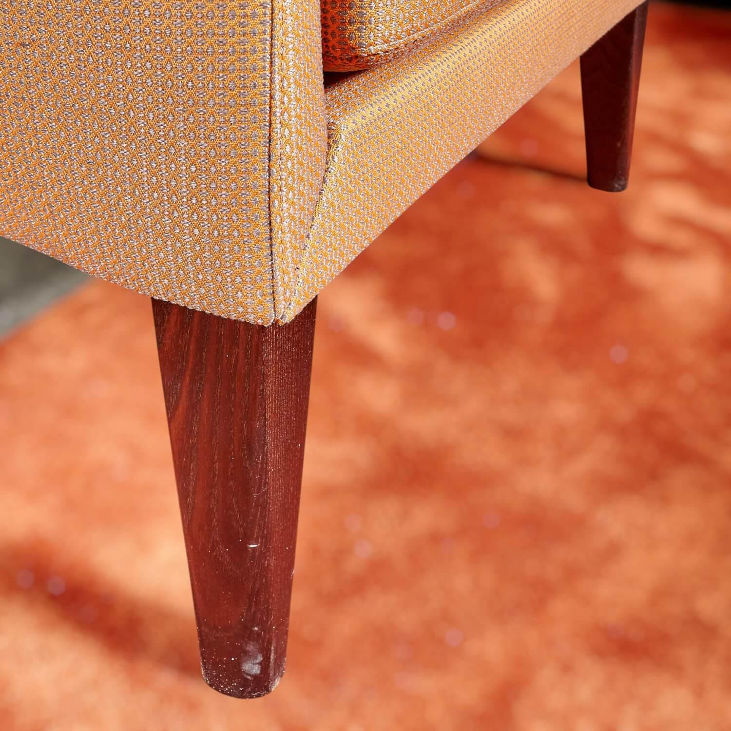 Bielefelder Werkstätten - Coco Beistellsessel Stoff Minimo 9-2463-060 Beige Braun - 2