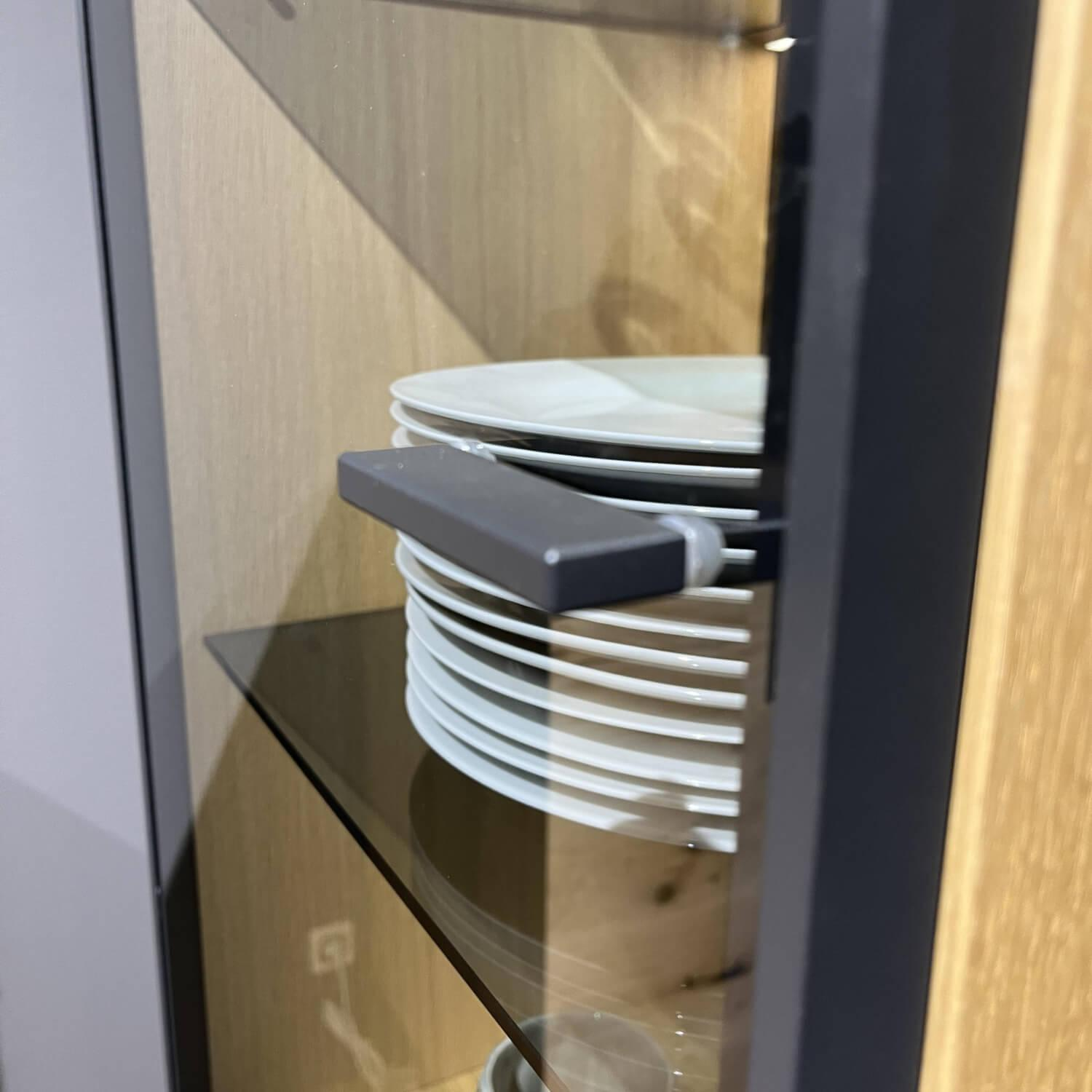 Gwinner - Wohnwand Mondo Cantato CN7 Balkeneiche Natur 2205 Akzent Rostoptik - 6