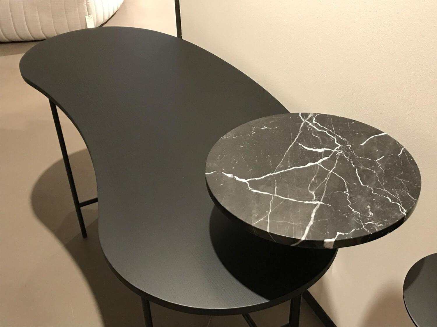 &tradition - Tisch Palette JH9 Kleine Platte Nero Marquina Marmor Große Platte Schwarz Lackiertes Eschenfurnier - 7