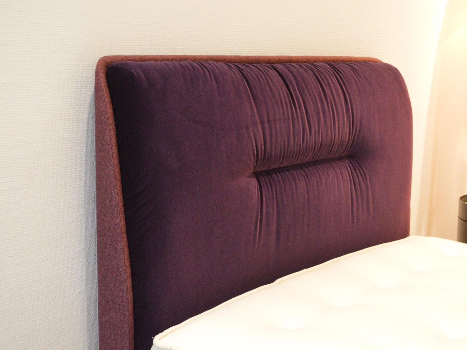 Treca Interiors - Bett Madeleine Trecaflex M5.2 Motorisch Verstellbar Stoff Rot mit Matratze - 5