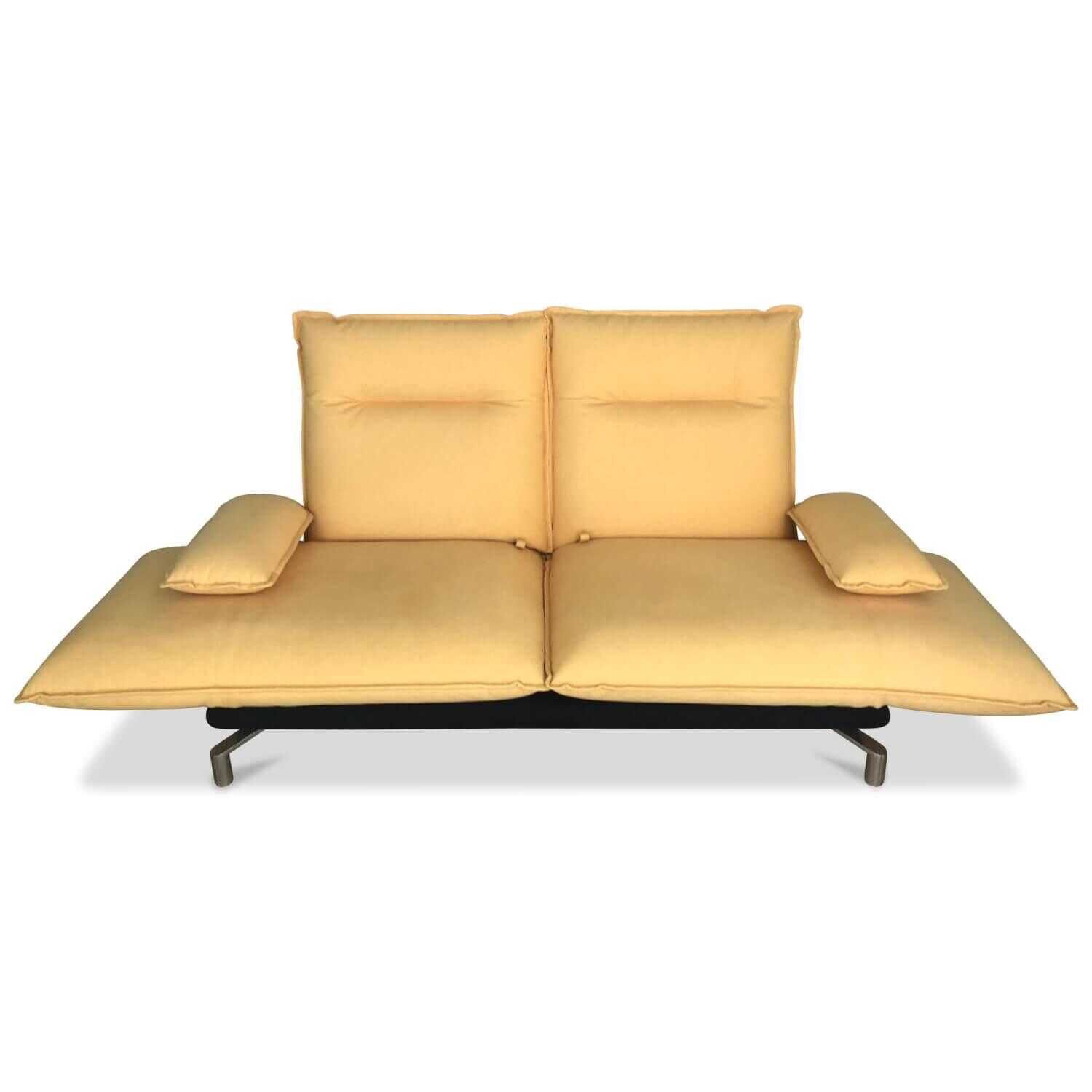 Sofa AV440 in Stoff Gelb