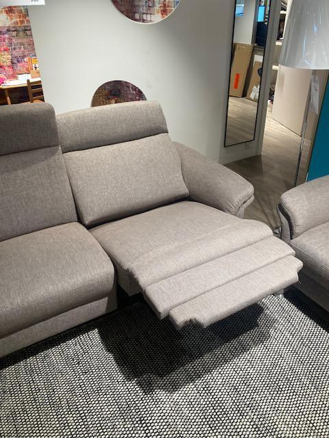 Activineo - Garnitur Grace Stoff VZP Samba 9 Mode Beige Braun 2 Sofas - 2