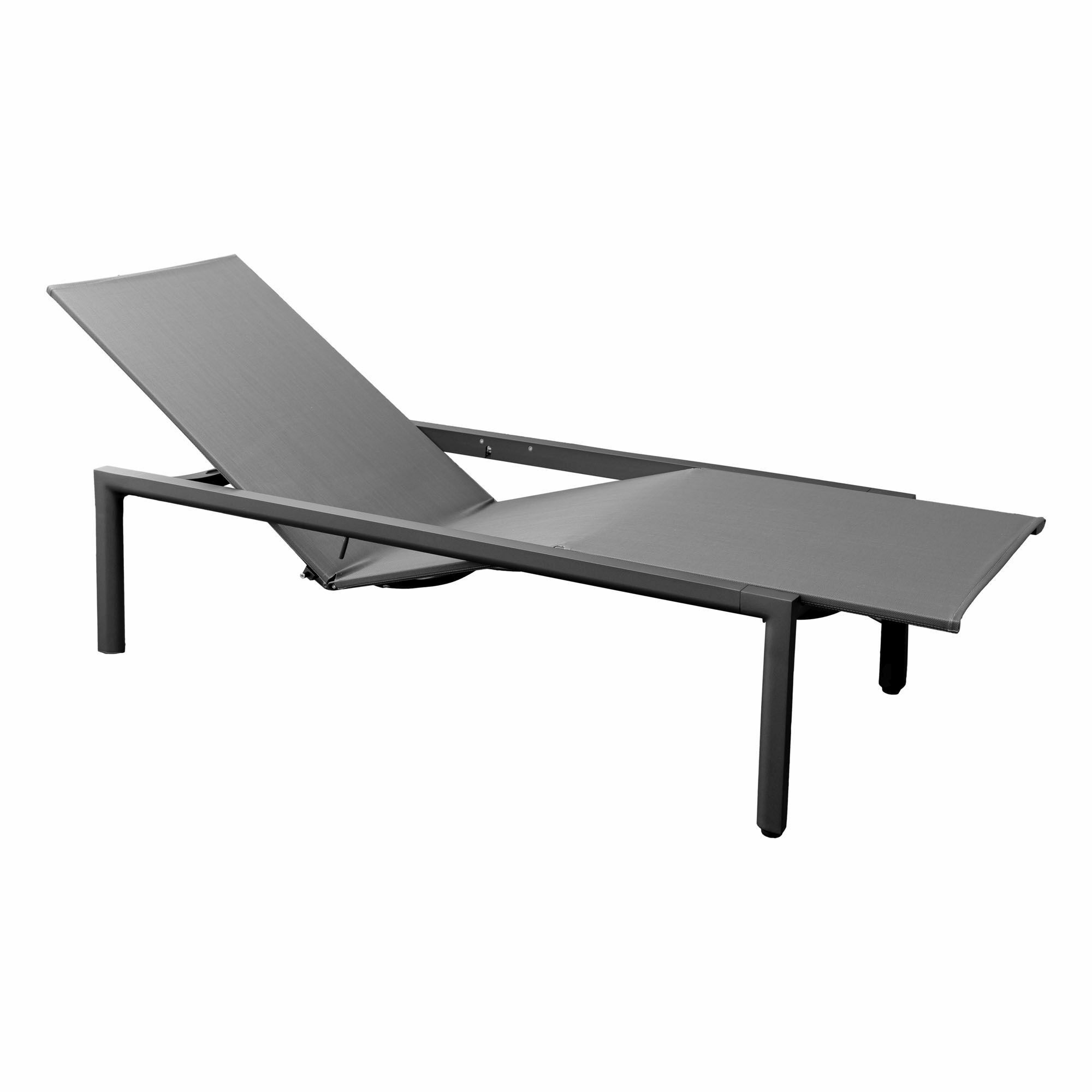 Tribù - Liege Illum 06540 Bezug Batyline Wengefarben 89 Aluminium Wengefarben 89 Verstellbar - 1