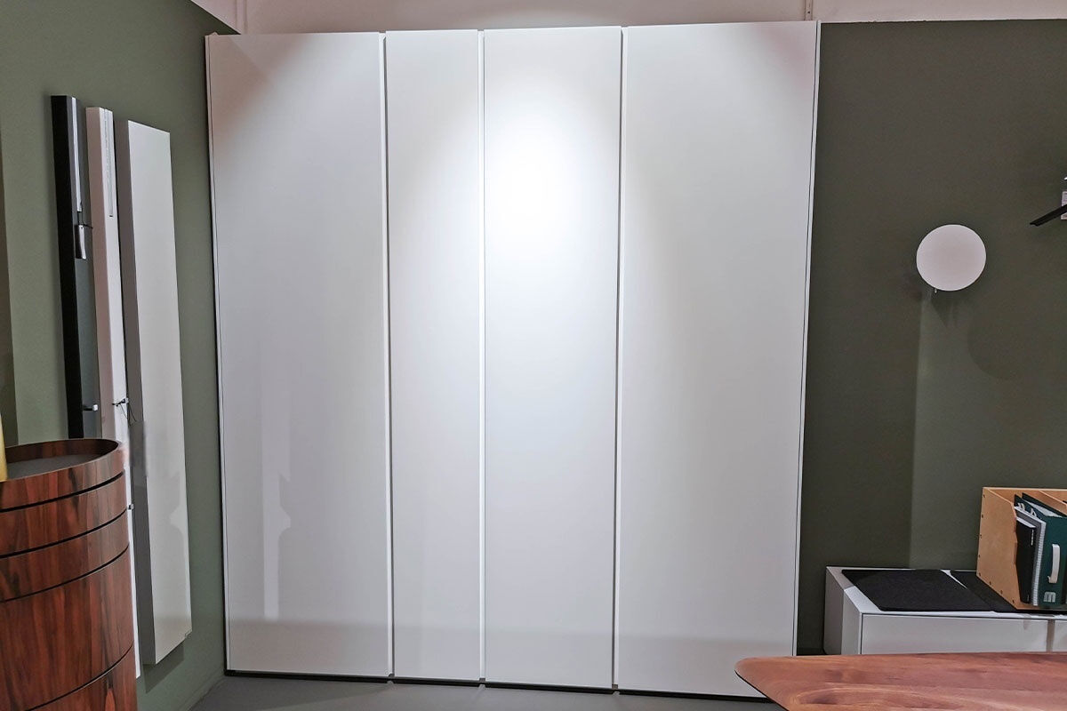Schönbuch - Garderobenschrank Stripes MDF Schneeweiß Weiß Lackiert  - 6