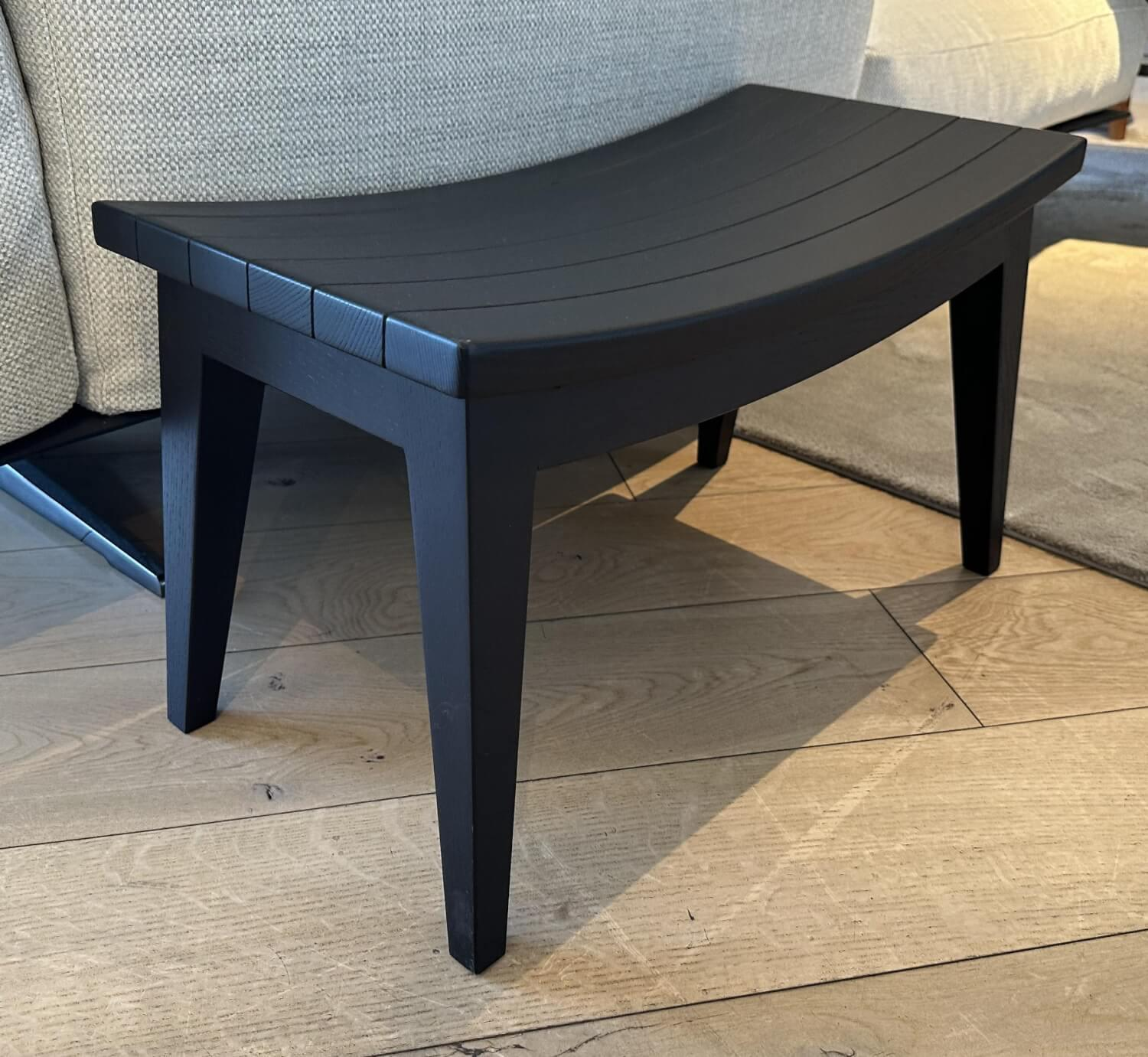 Flexform - Hocker Kuka Holz Wenge Ebenholzfarbig Schwarz - 3