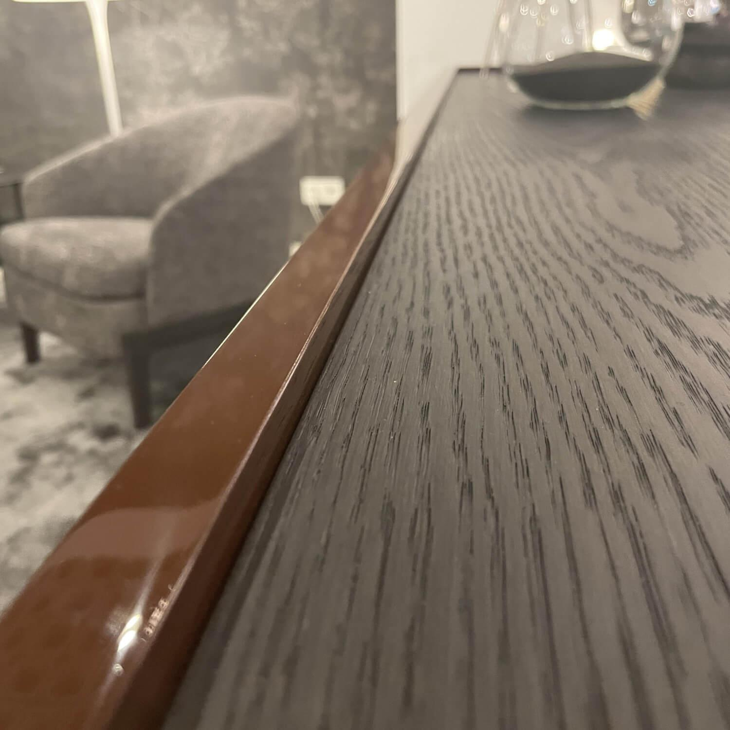 Molteni & C - Kommode 5050 Lack Hochglanz Burgund Eiche grau - 2
