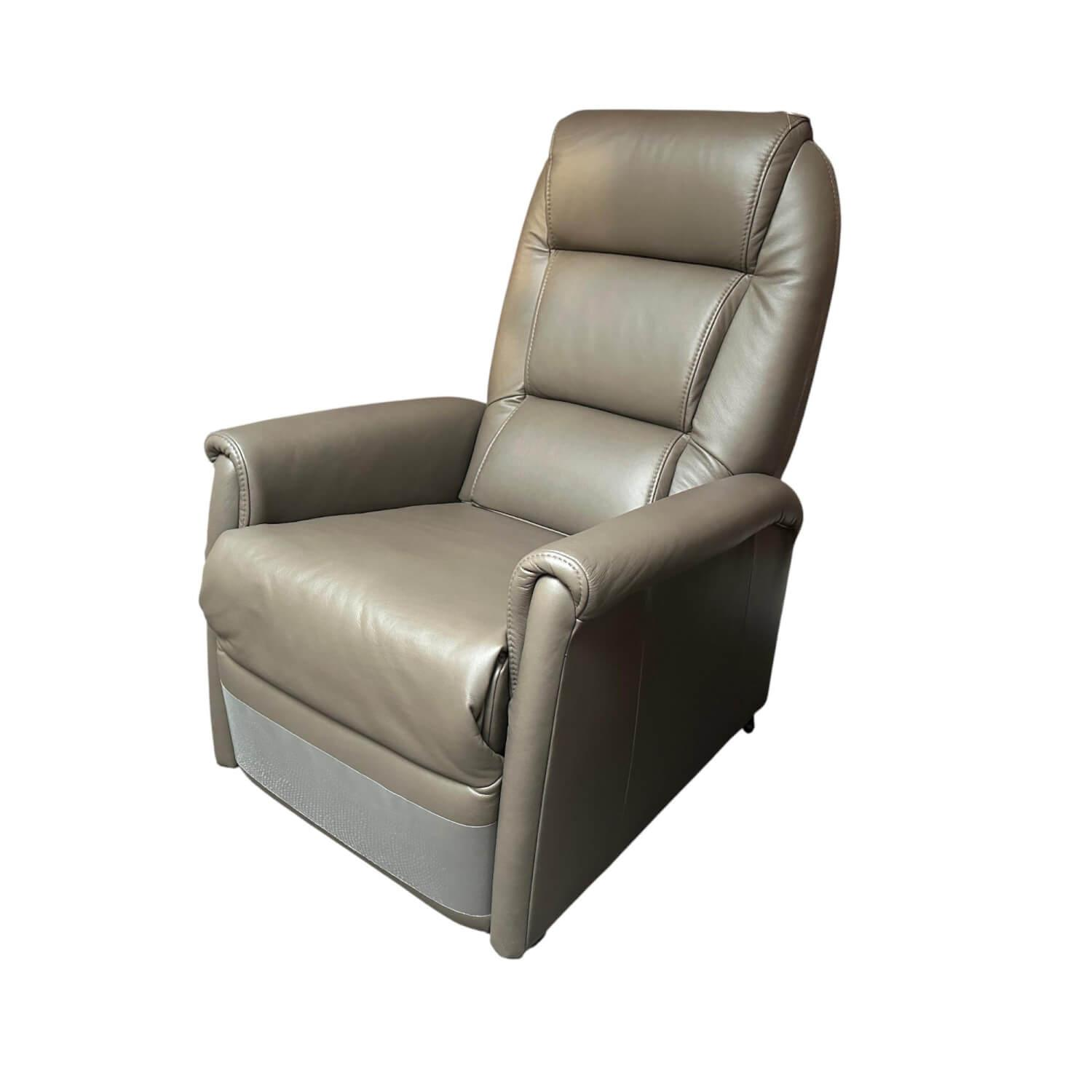 himolla - Ruhesessel 9773 Cumulus Quartett Leder Cubano A Grün Braun Füße Rollen Schwarz Mit Aufstehhilfe - 1