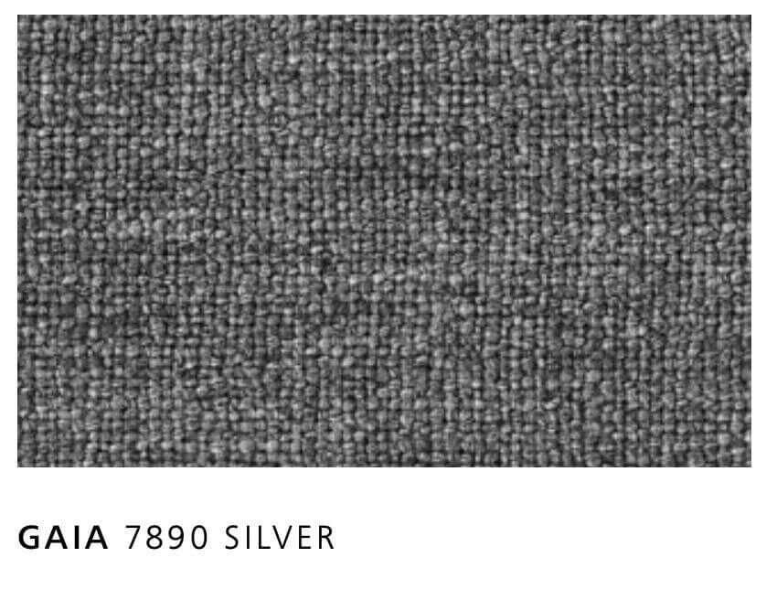 Walter Knoll - 6er-Set Stuhl Sheru 1444 1445 Stoff Gaia Silver 7890 Grau - 4