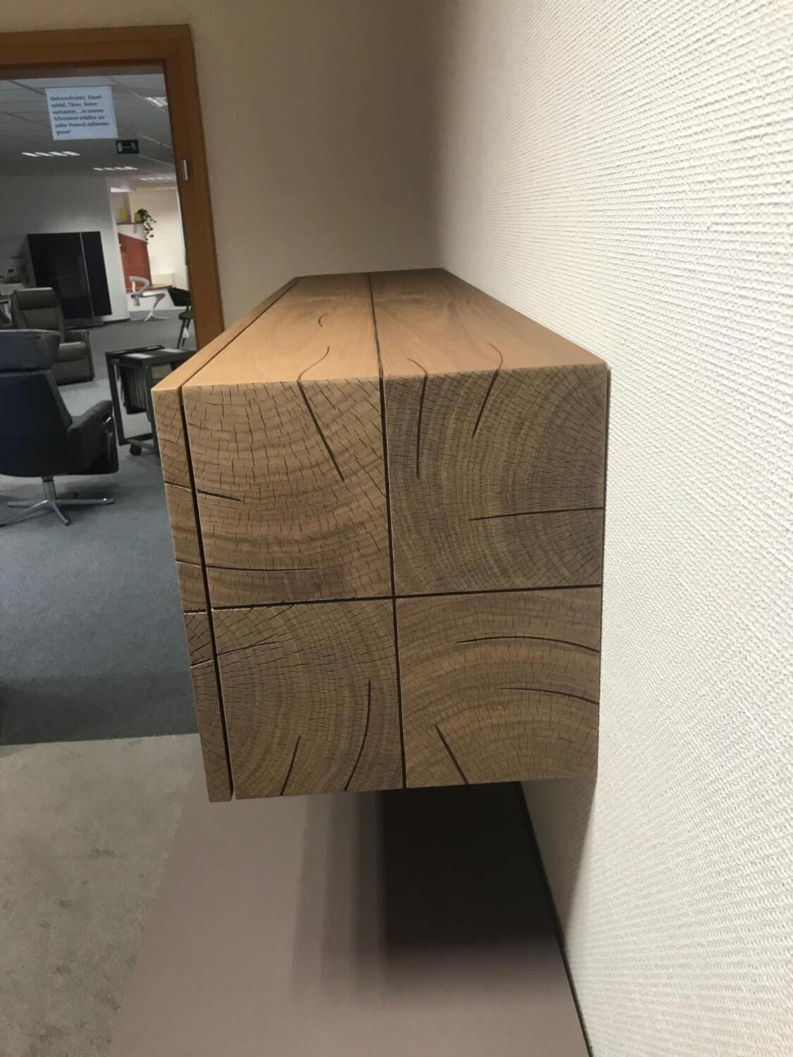 Hülsta - Hängeelement Gentis Kernnussbaum Naturstamm Echtholz Furniert - 4