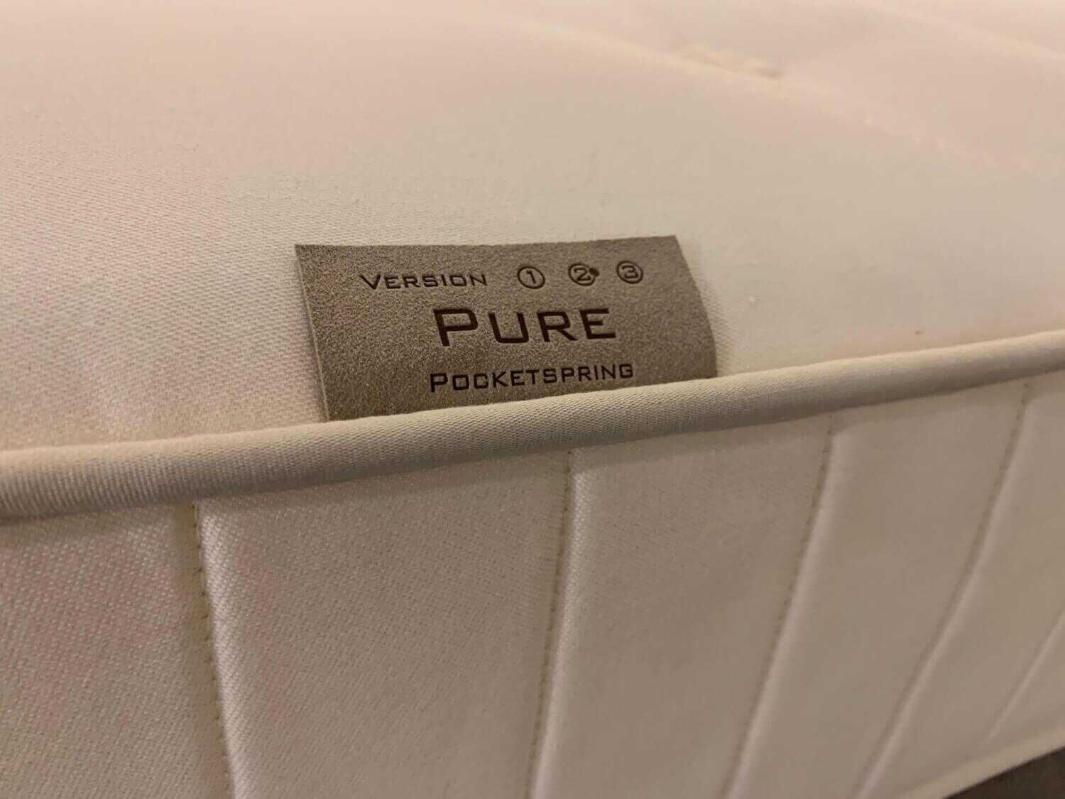 Schramm - Polsterbett Purebeds Limited Edition 20 Stoff Clara Stone Matratze Pure - 6