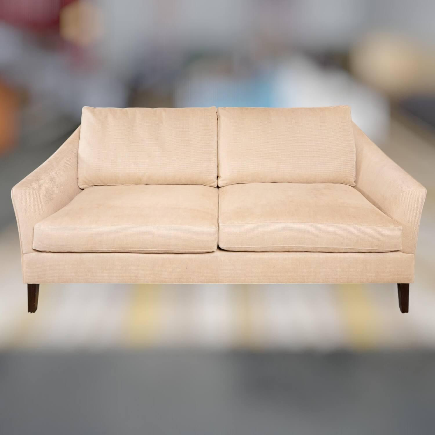 Bielefelder Werkstätten - Saloni Sofa 2/80 Stoff Jack BW1638-121 Beige - 6