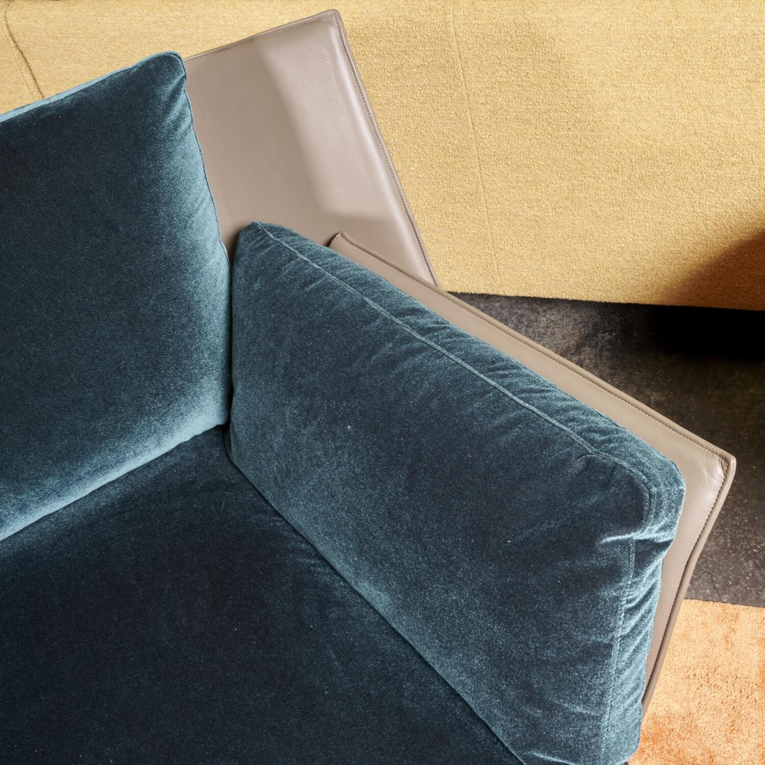 IP Design - Sofa Loft 2/92,5 Stoff Emilia Leder Space - 6