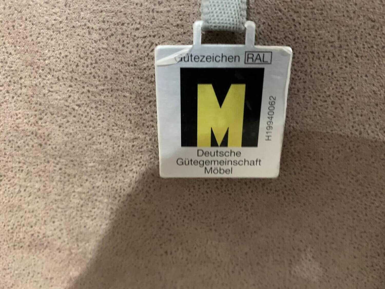 Ponsel - Garnitur S266 System 10 Stoff Beige Anthrazit 2 Sofas 1  Sessel - 6