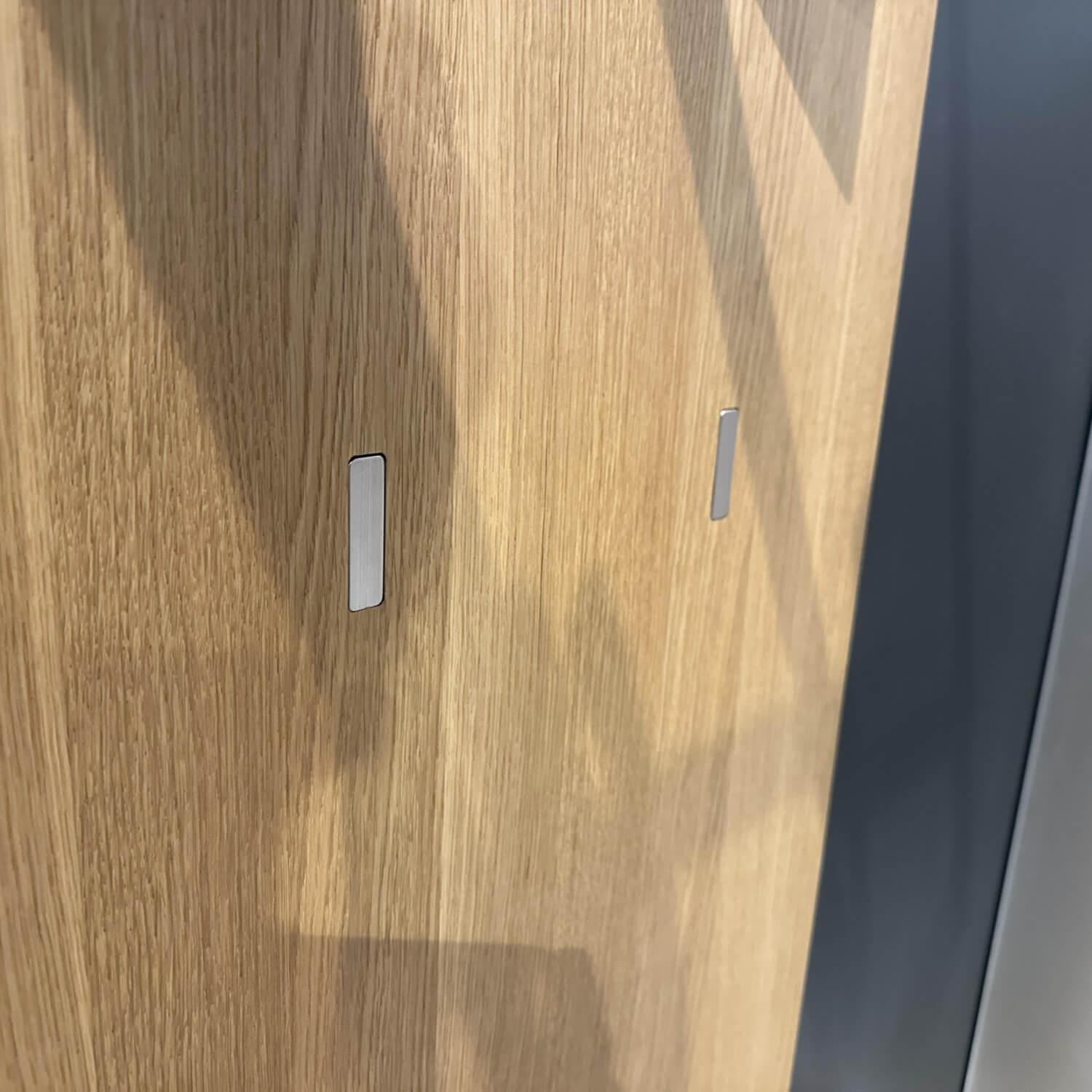 Team 7 - Garderobe Eiche Naturöl Und Glas Pearl Weiß Inklusive 4 Schuhfächer Aus Holz - 14