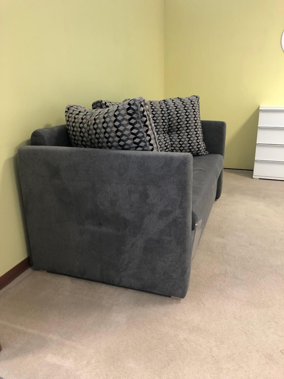 Restyl - Schlafsofa Isabella Stoff 2-6839 Grau mit Auszugsfunktion - 8