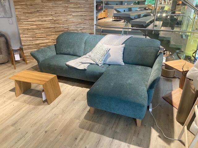 Activineo - Ecksofa Belami Stoff 2 Mosa 38a Green Grün Gestell Massivholz Geölt - 10