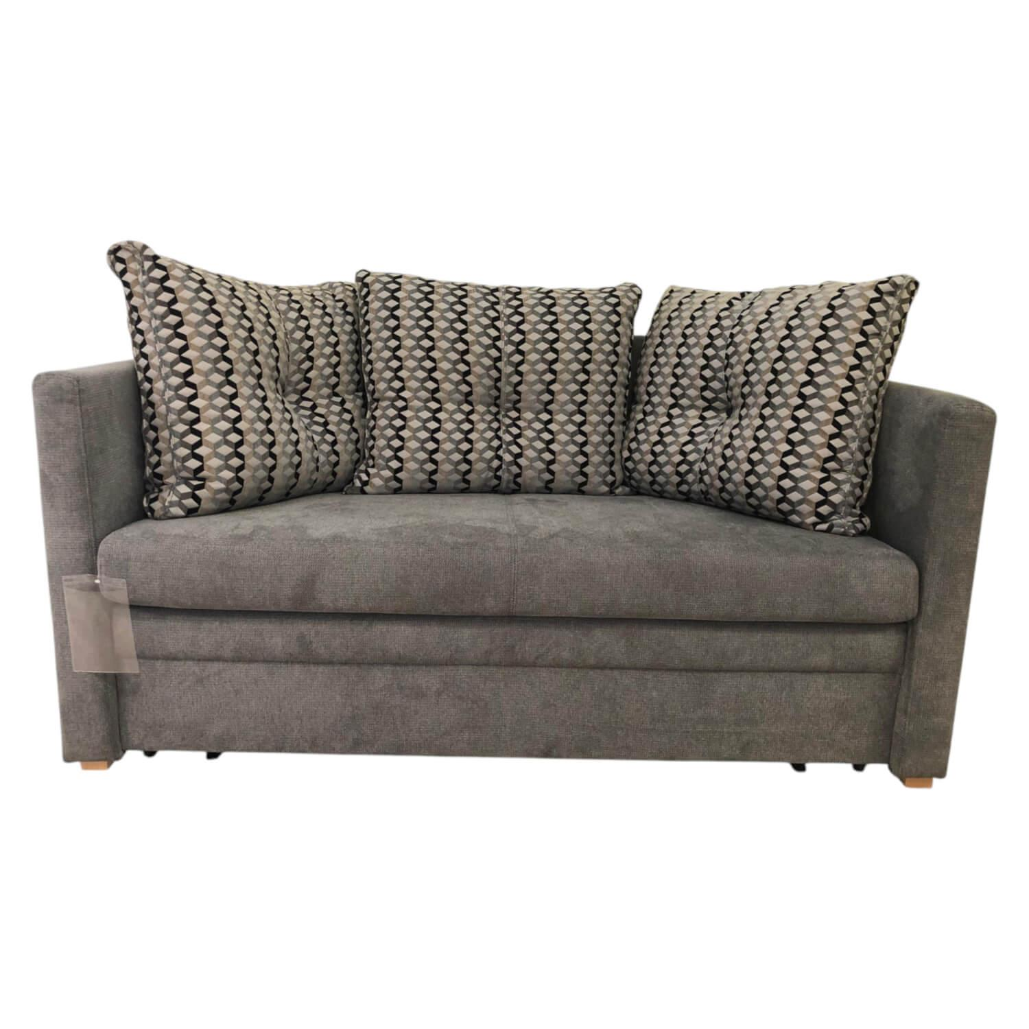 Restyl - Schlafsofa Isabella Stoff 2-6839 Grau mit Auszugsfunktion - 1
