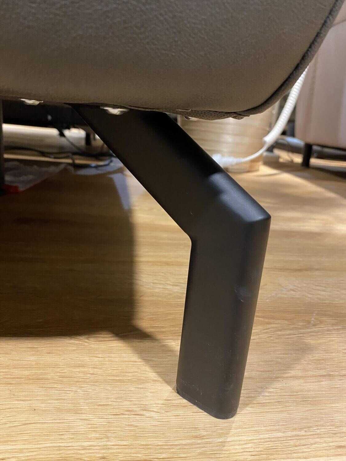 Musterring - Ecksofa MR 270 Leder 60 Cloudy Schiefer Grau mit Kopfstütze und 5 Kissen - 9