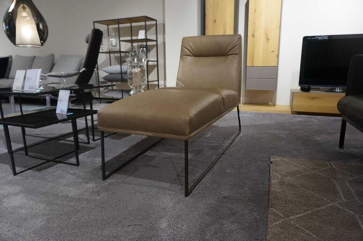 kff-chaiselongues-d-light-bank-leder-stone-braun-92b19c067077 KFF - Chaiselongues D-Light Bank Leder Stone Braun - 1