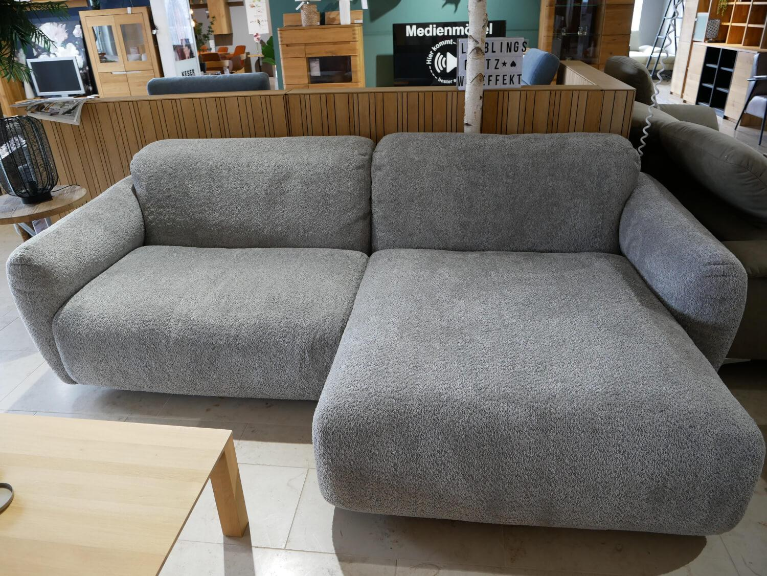 Raum.Freunde - Ecksofa Till Stoff Shaun 1624 Grau Fuß Kunststoff Schwarz - 3