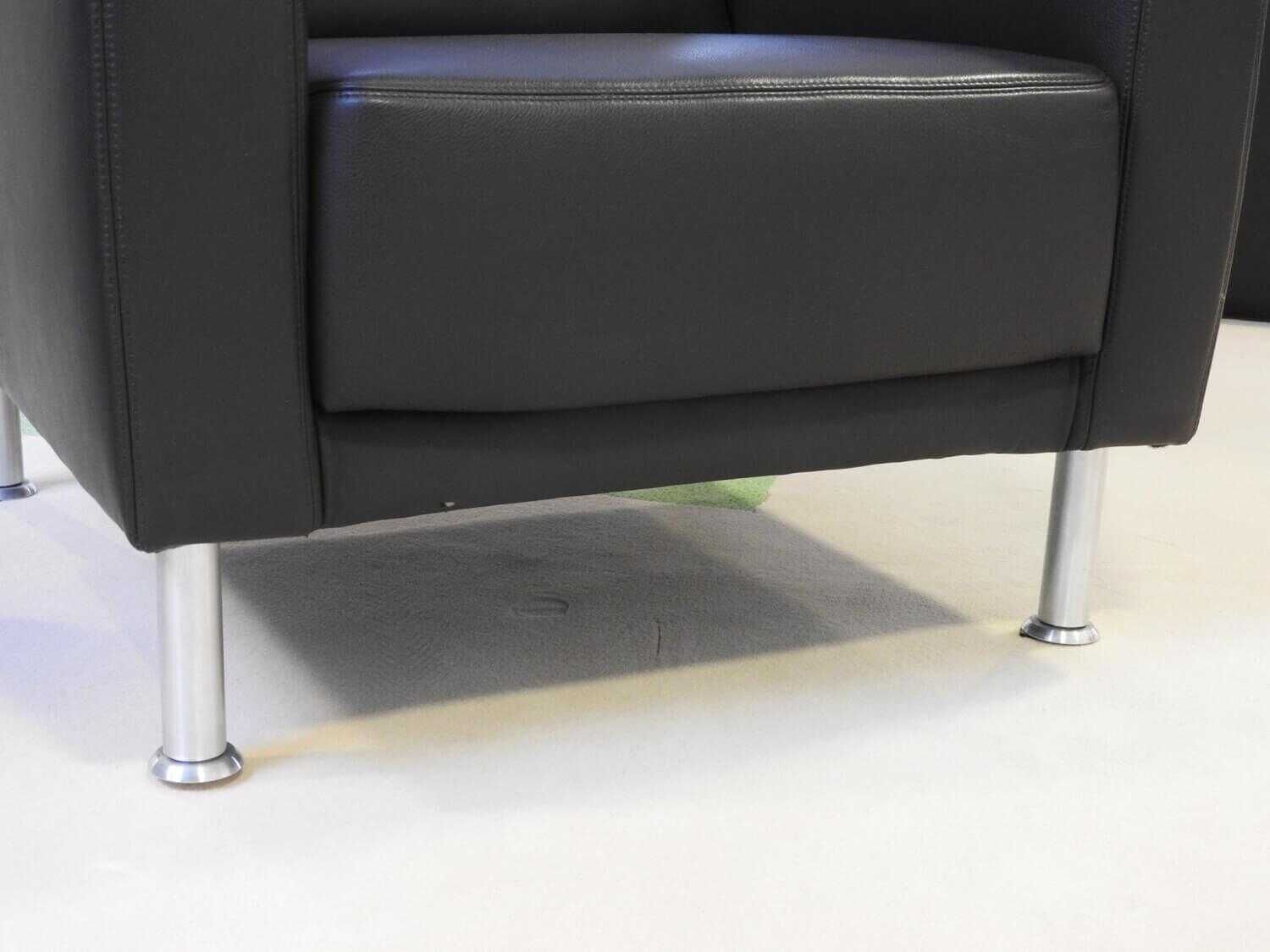 Koinor - Garnitur Nove Leder Braun 2 Sofas 1 Sessel - 10