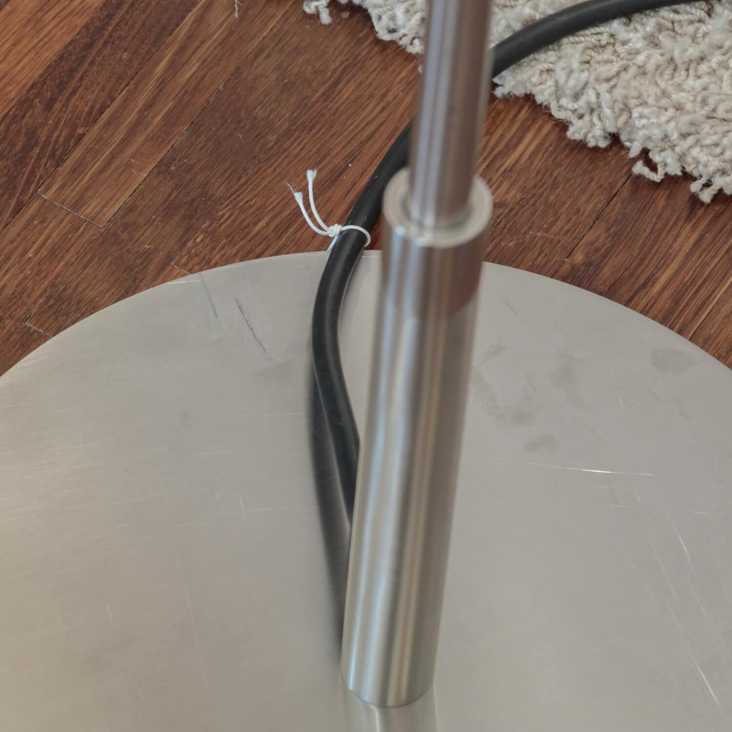 Christine Kröncke - Floor Lamp Lara Stainless Steel With Swivel Arm Shade Shining Bright - 5