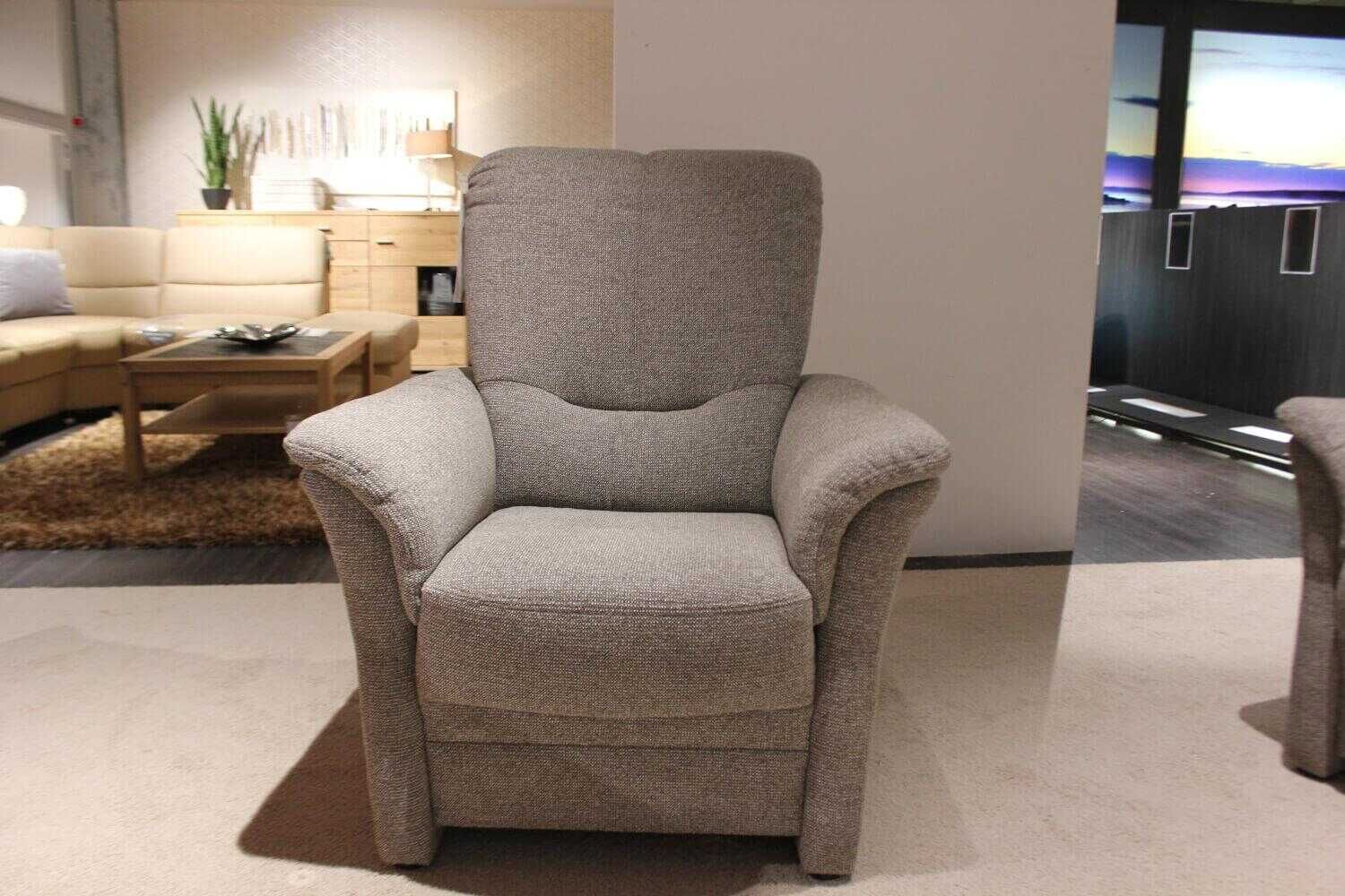 Dietsch - Eckgarnitur Comfort Plus Stoff Grau mit Sessel - 3