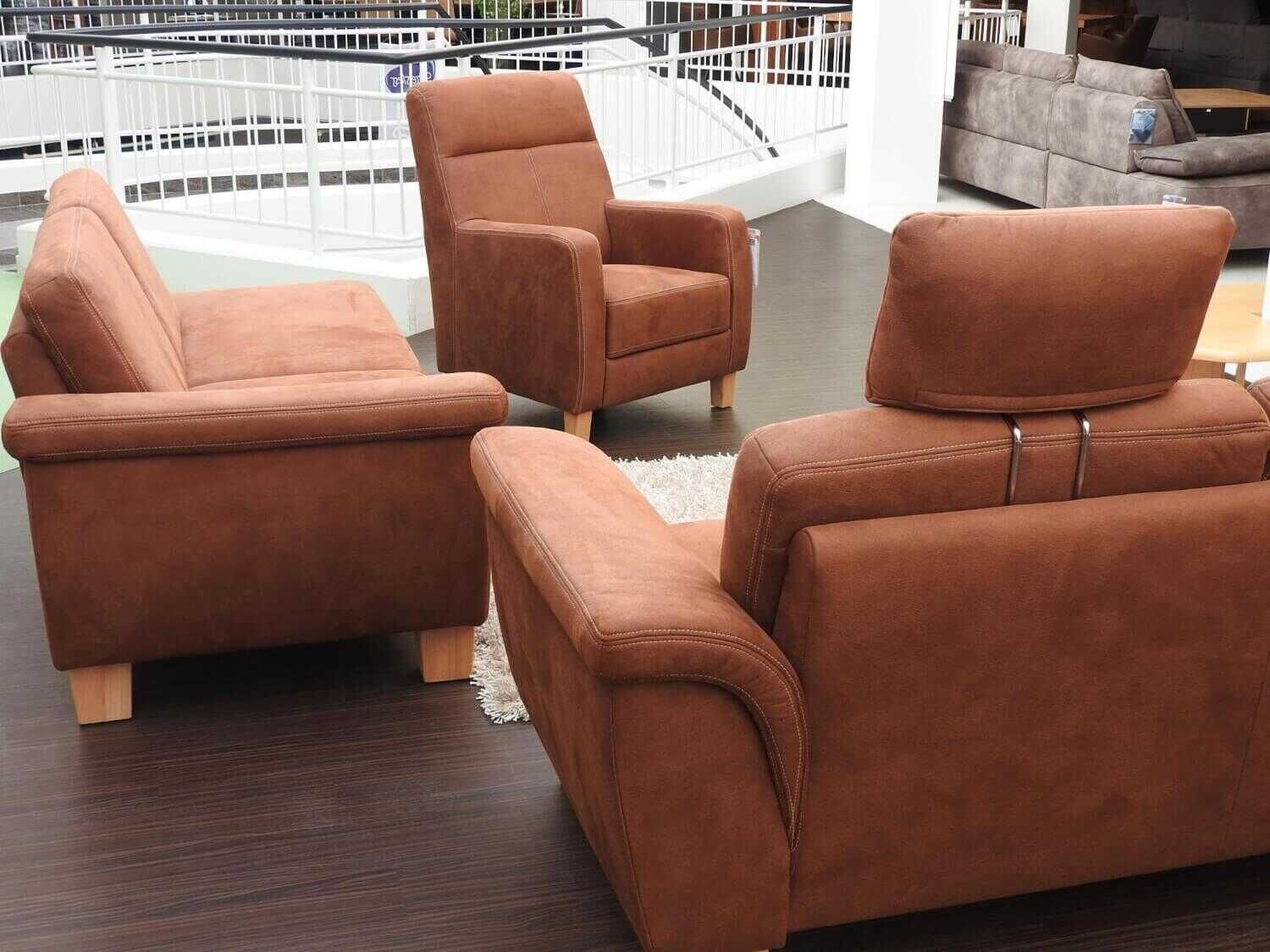fs-polsterm-C3-B6bel-garnitur-2113-sany-stoff-nebrasca-braun-2-sofas-1-sessel-1-kopfst-C3-BCtze-b24e2879305aFrEJURkWdaXCx F+S Polstermöbel - Garnitur 2113 Sany Stoff Nebrasca Braun 2 Sofas 1 Sessel 1 Kopfstütze - 5