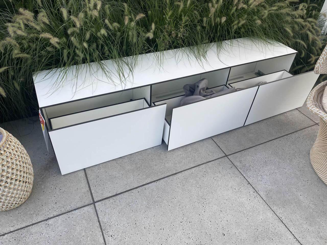 Conmoto - Lowboard Ordo HPL Weiß - 4