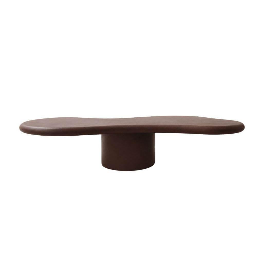 Eigene Herstellung - MARKE Bieke Casteleyn Anlegen / Couchtisch OOL 162 Rusty Red Rostrot - 1