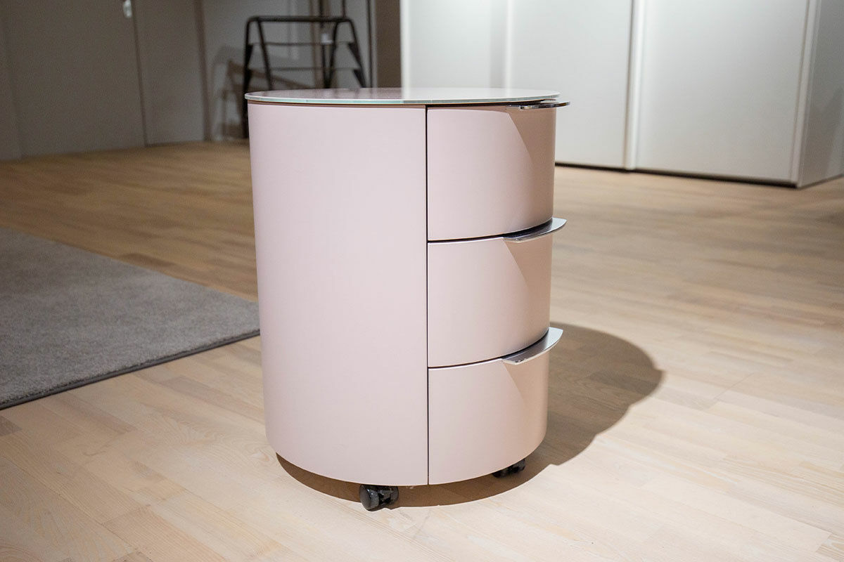 Schönbuch - Rundkommode Conga Altrosa Lack - 2