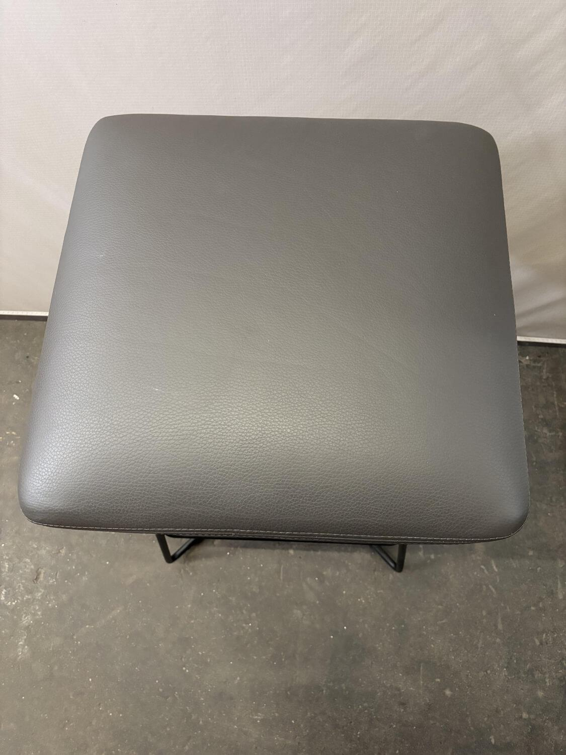 COR - 2er-Set Barstuhl Jalis 174 Leder Dura Tabak Schwarz Gestell Drahtgestell Schwarz - 7