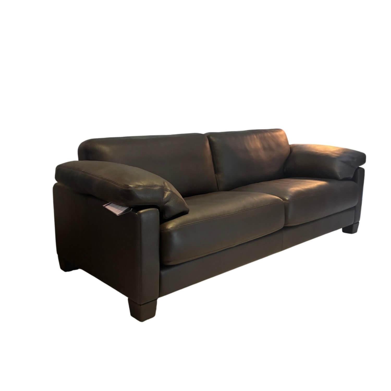 De Sede - Sofa DS-17/103 Leder 14 Club 77 Cigarro Braun - 1