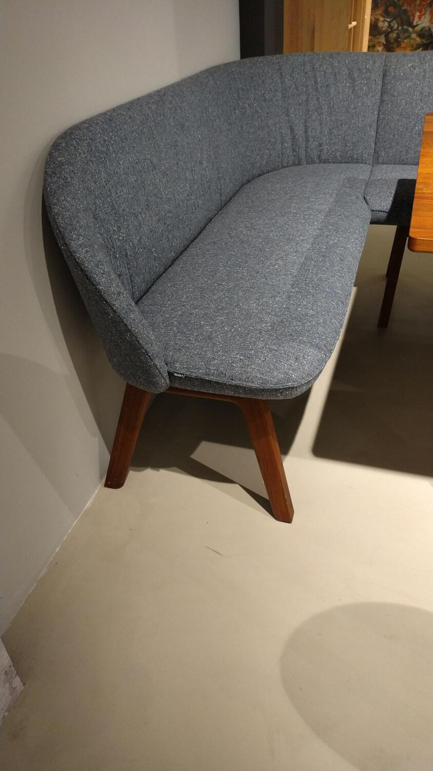 Team 7 - Essgruppe Flor Taso Nussbaum Geölt Stoff Ripley RI35 Blau - 5