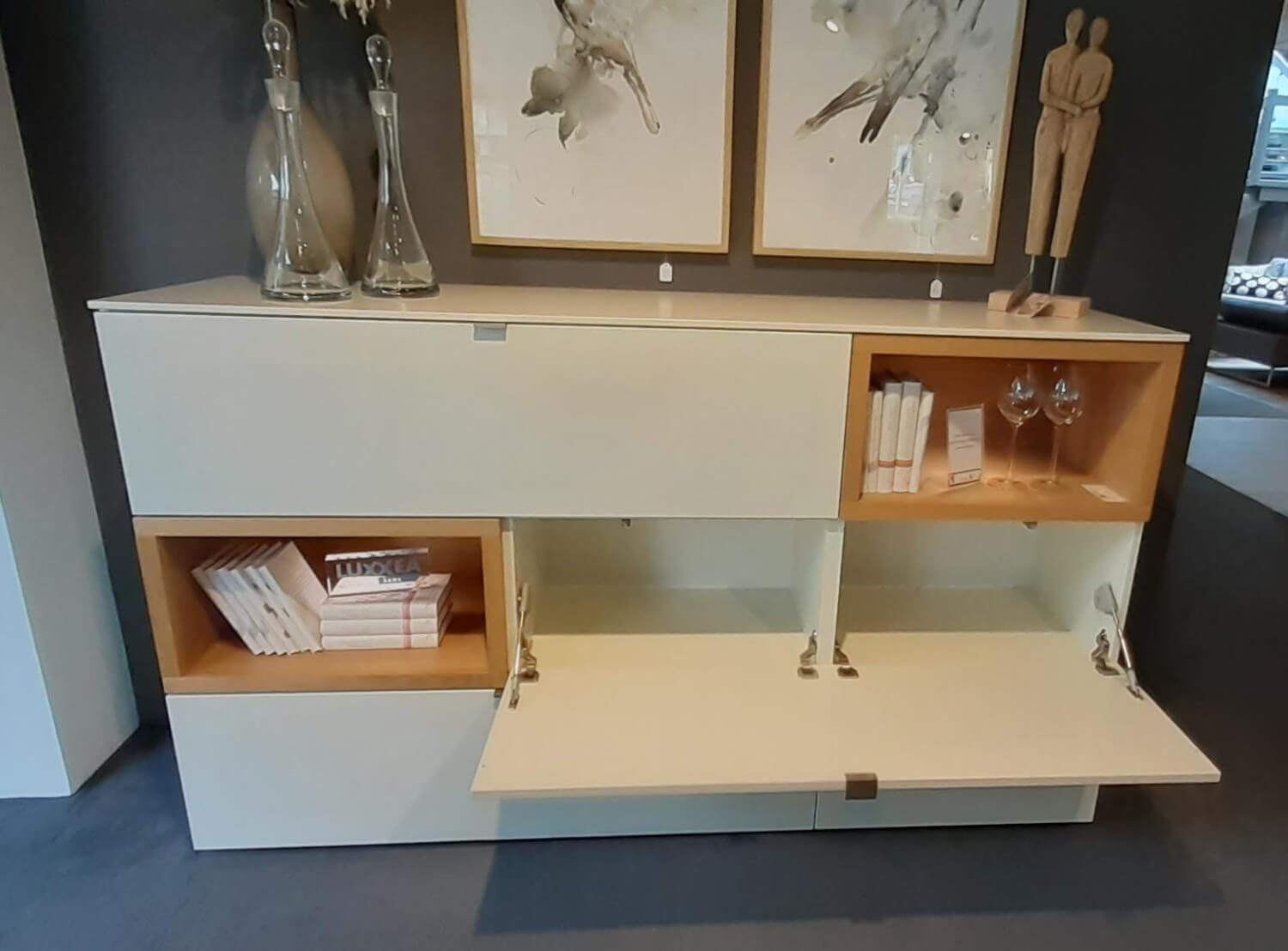 Venjakob - Sideboard Andiamo Lack Weiß Matt Wildeiche Hell Geölt - 4