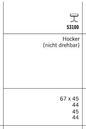 COR - Sessel Cordia Lounge Korpus 286 Leder Schwarz Sitz Stoff 9131 Anthrazit mit Hocker - 4