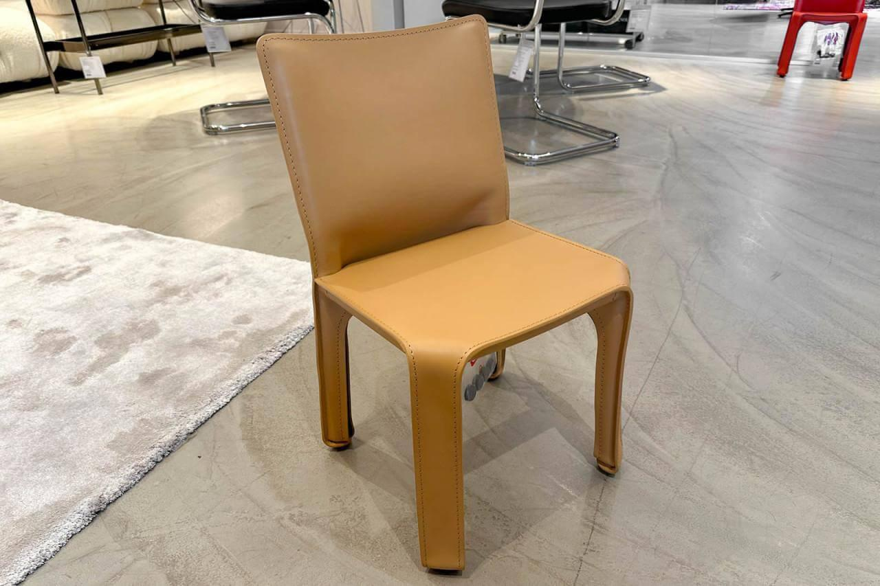 Cassina - Stuhl CAB 412 Kernleder Natur Cuoio Naturale Braun - 2