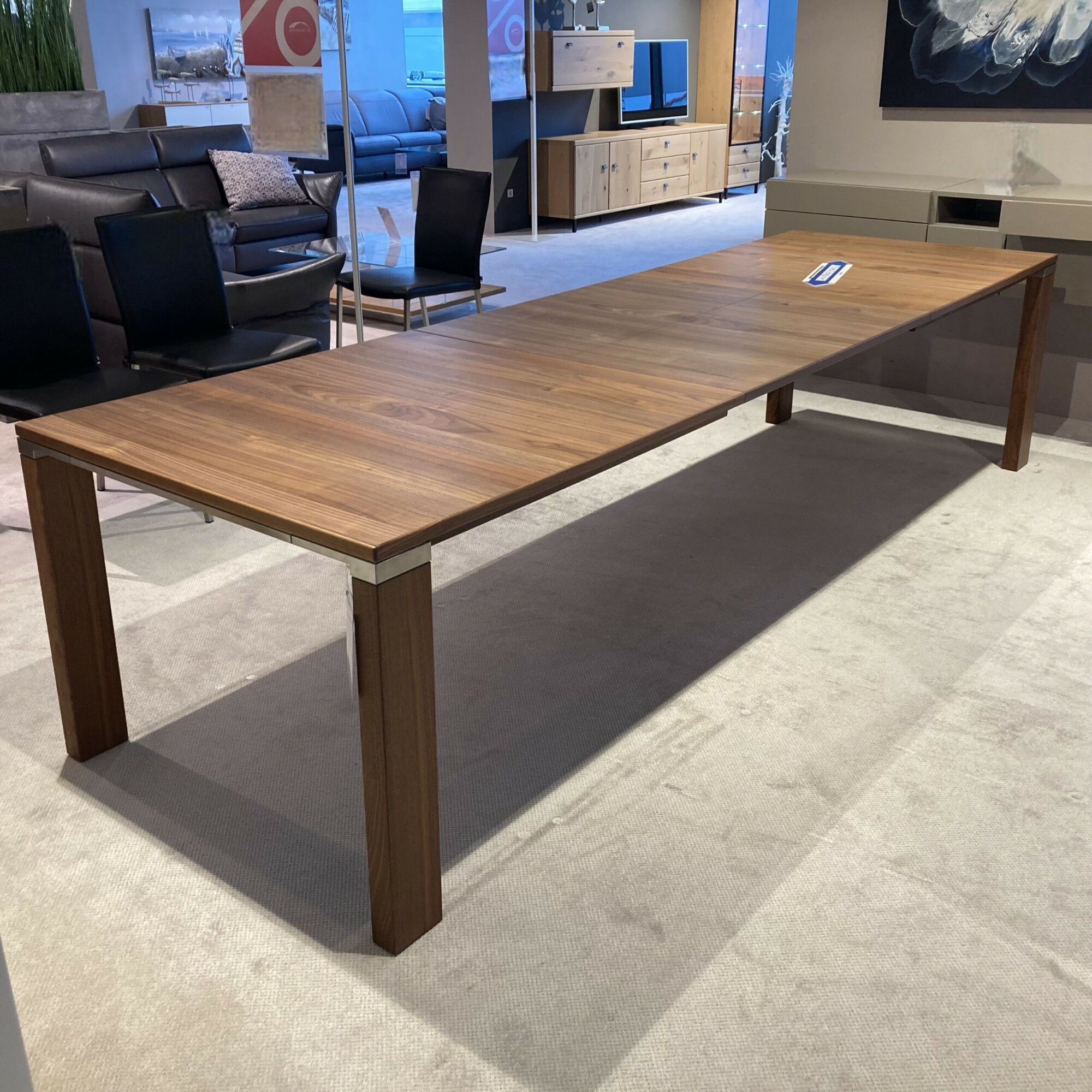 Venjakob - Esstisch Multiflex Nussbaum Colorado Lackiert Mit Klappeinlage  - 6