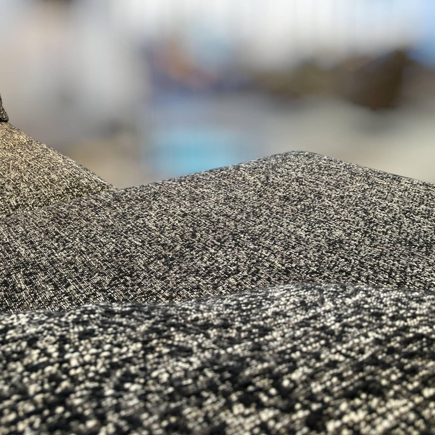 Bielefelder Werkstätten - Ecksofa Inspiration Stoff Arezzo CA1469/099 Schwarz Weiß - 4