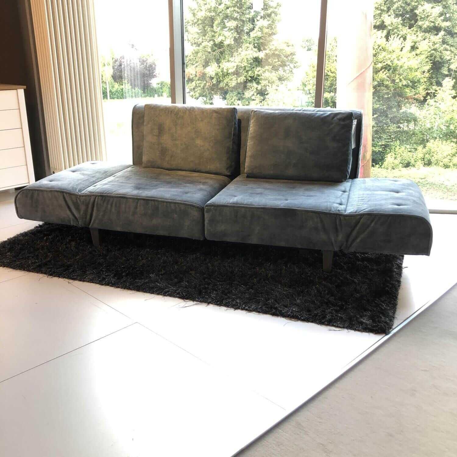 Franz Fertig - Schlafsofa Joss Stoff Niagara E1951 Grau - 9