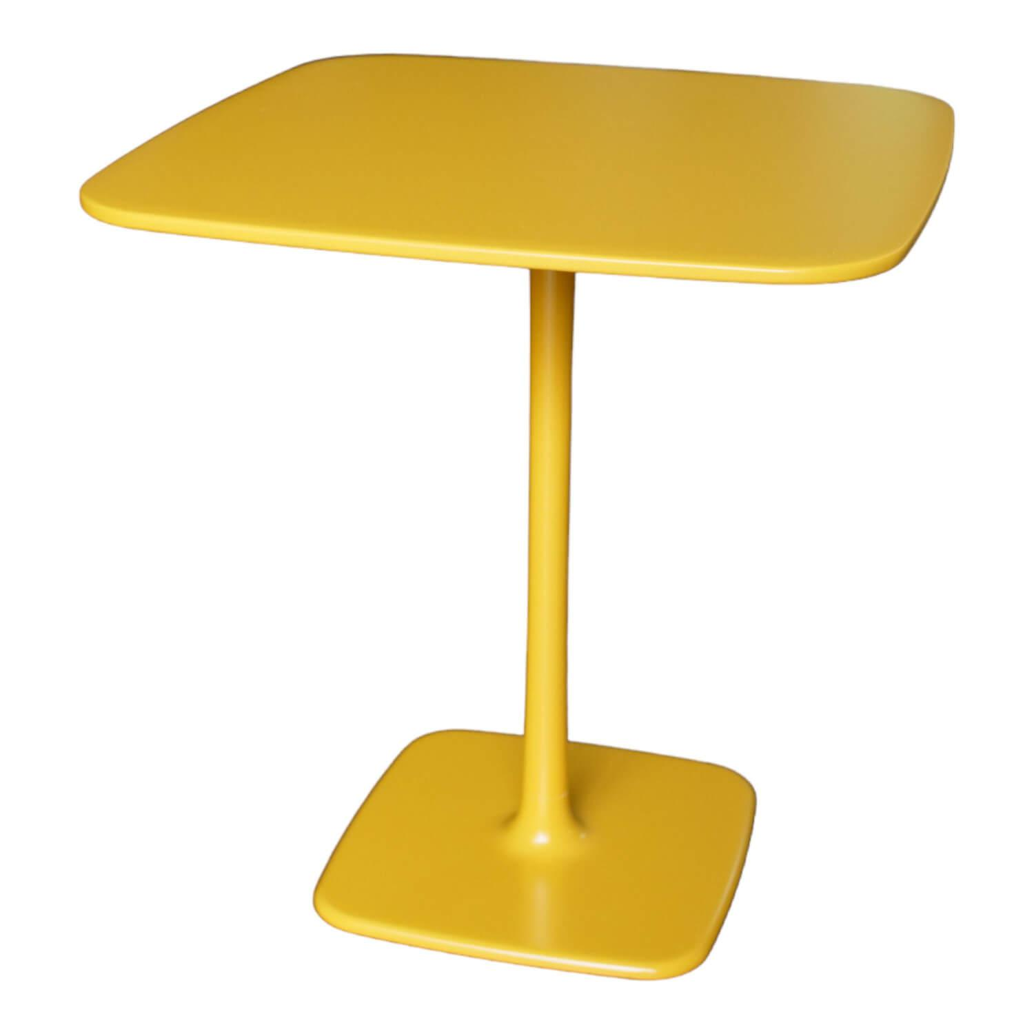 COR - Beistelltisch Jalis Quadratisch Lack RAL 1004 Sonderfarbe Gelb - 1