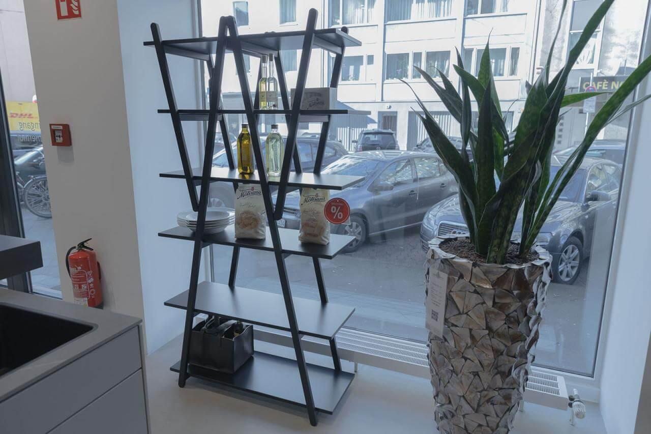 Cassina - 2er Set Bücherregal Nuvolo Rossa Buche Schwarz Lackiert Zusammenklappbar - 6