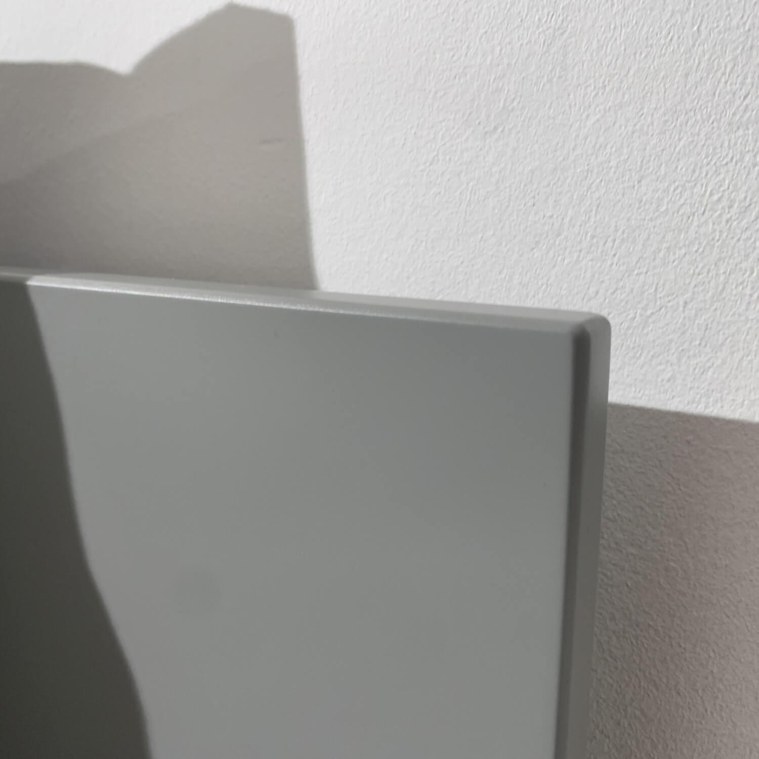 Möller Design - Bett Smart Lack 268 Steingrau Füße Schwarz - 4