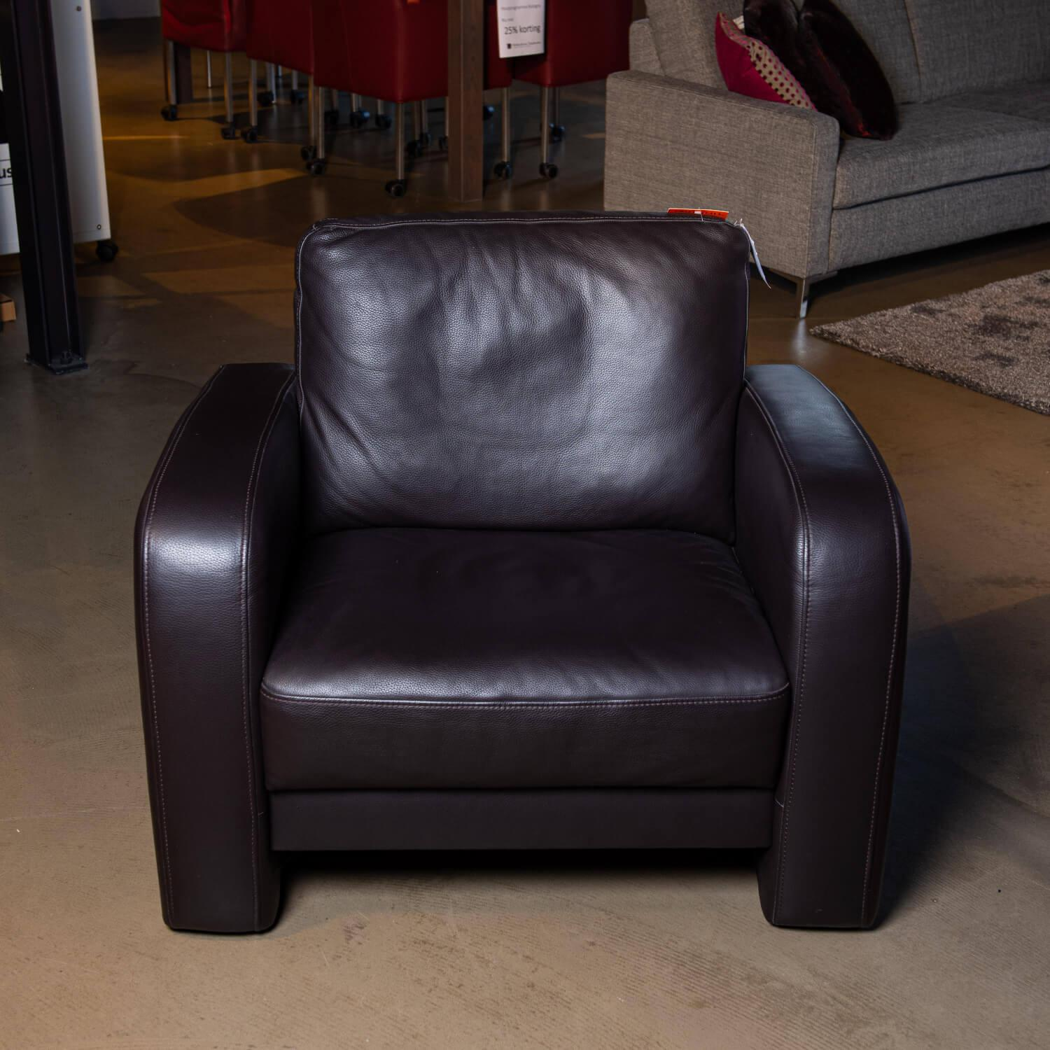 Gepade - Sessel Matrix SR 67 Leder 18 / 7106 Dunkelbraun - 2