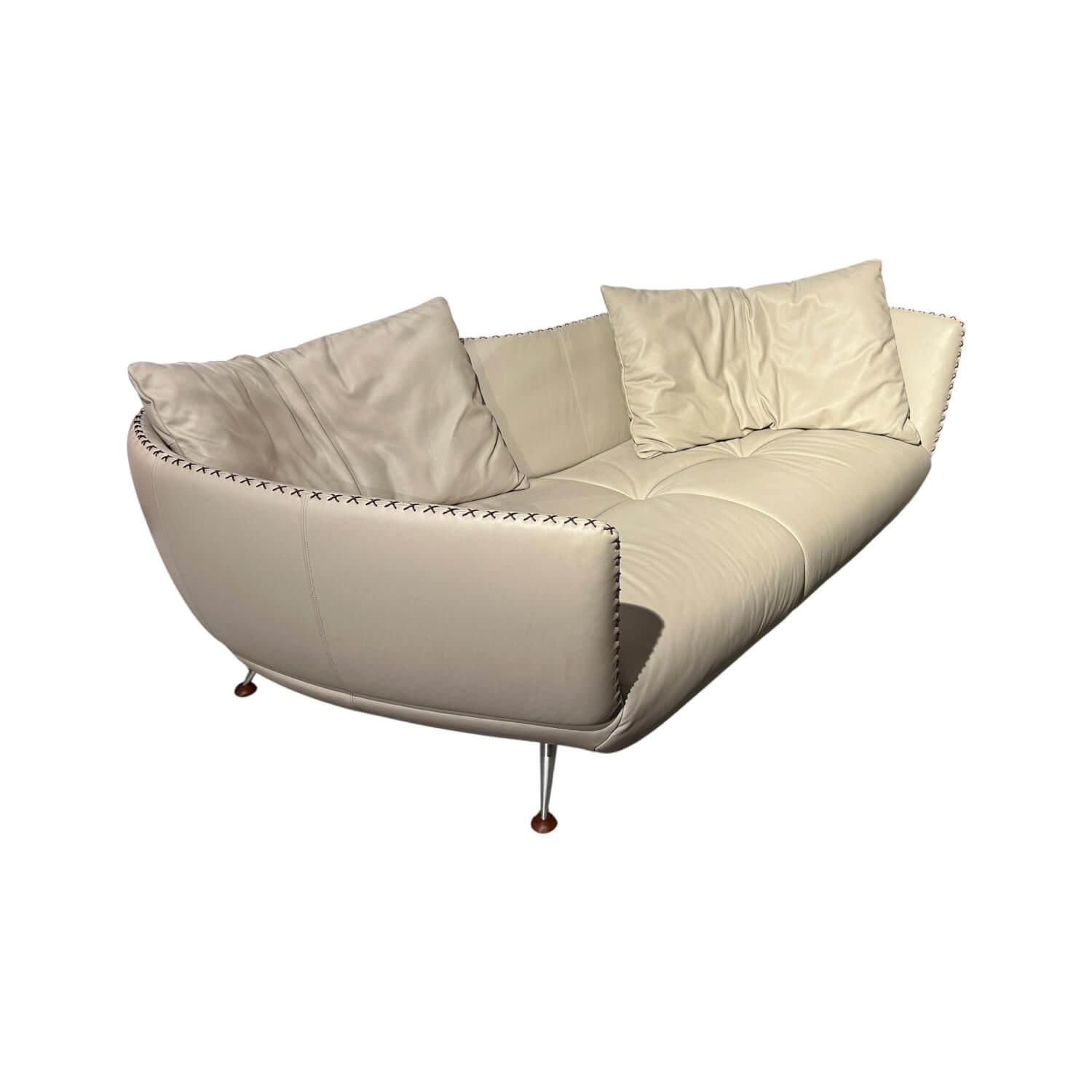 De Sede - Wohnlandschaft DS-0102/29 Bezug Leder 24 Select 15 Kit Fuß B Hochglanz Verchromt - 1