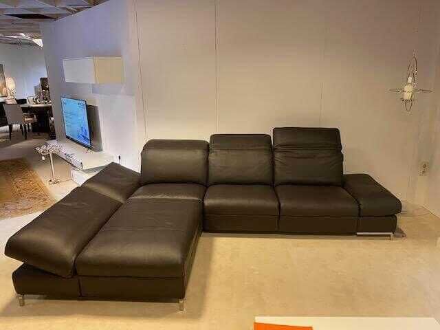 himolla - Ecksofa 1510 Leder Longlife Caffee 2 Sitze elektrisch verstellbar - 2